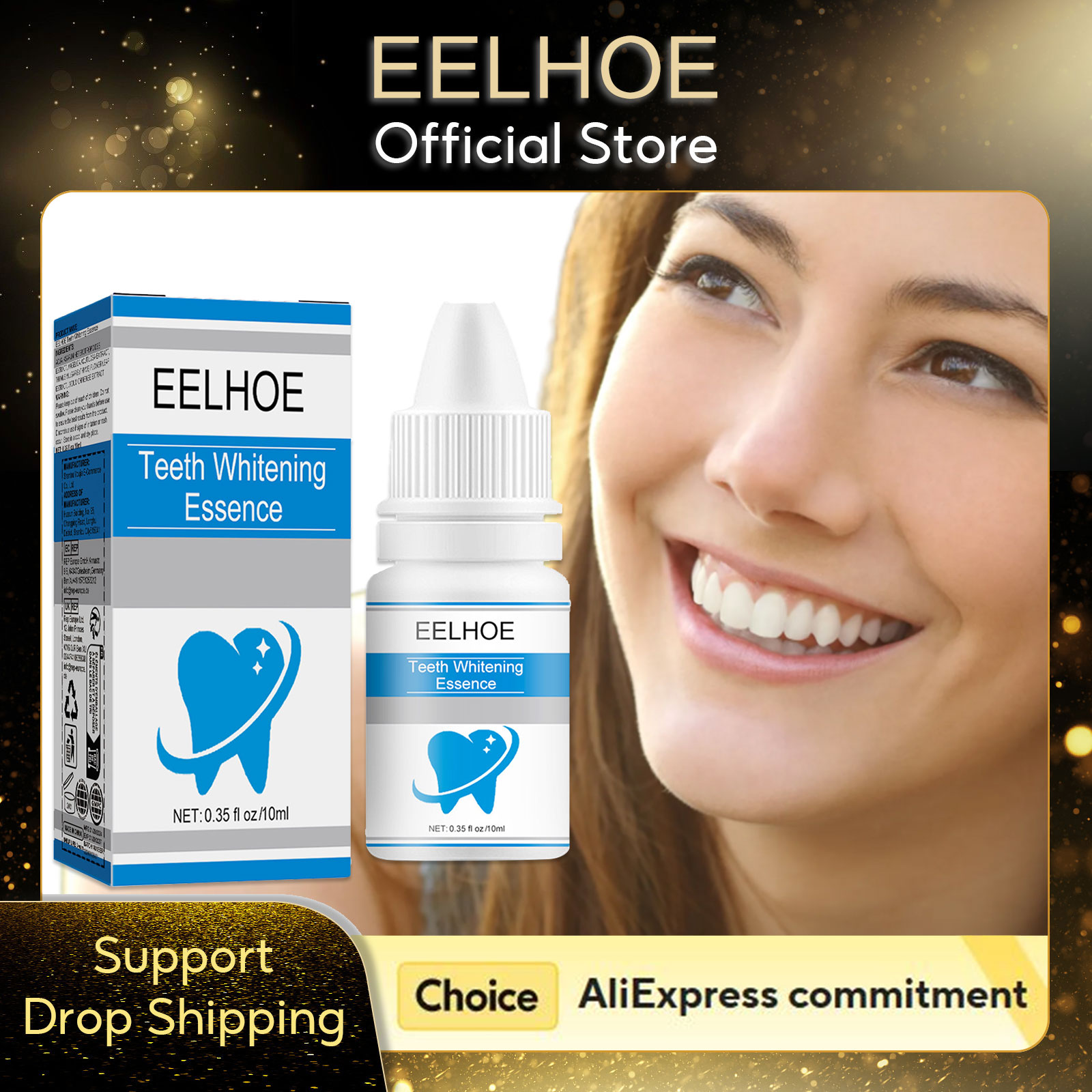 Teeth Paint Whitening - EELHOE Siero Sbiancante Per Denti Carie