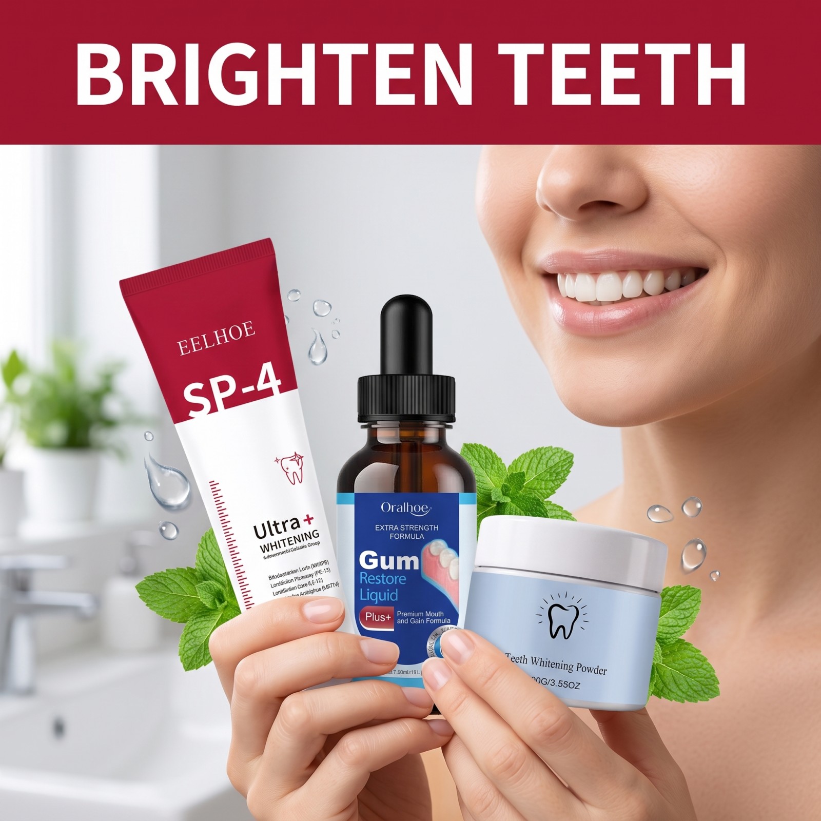 Set Completo per Igiene Orale: - Whitening Mouthwash recensione e prezzo