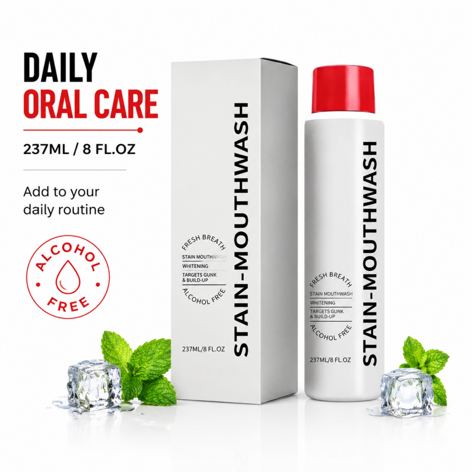 Collutorio Sbiancante Senza Al - Whitening Mouthwash recensione e prezzo