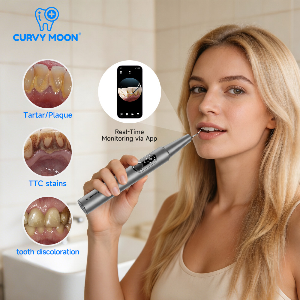 CURVY MOON Pulitore Dentale El - Teeth Whitening Uv recensione e prezzo