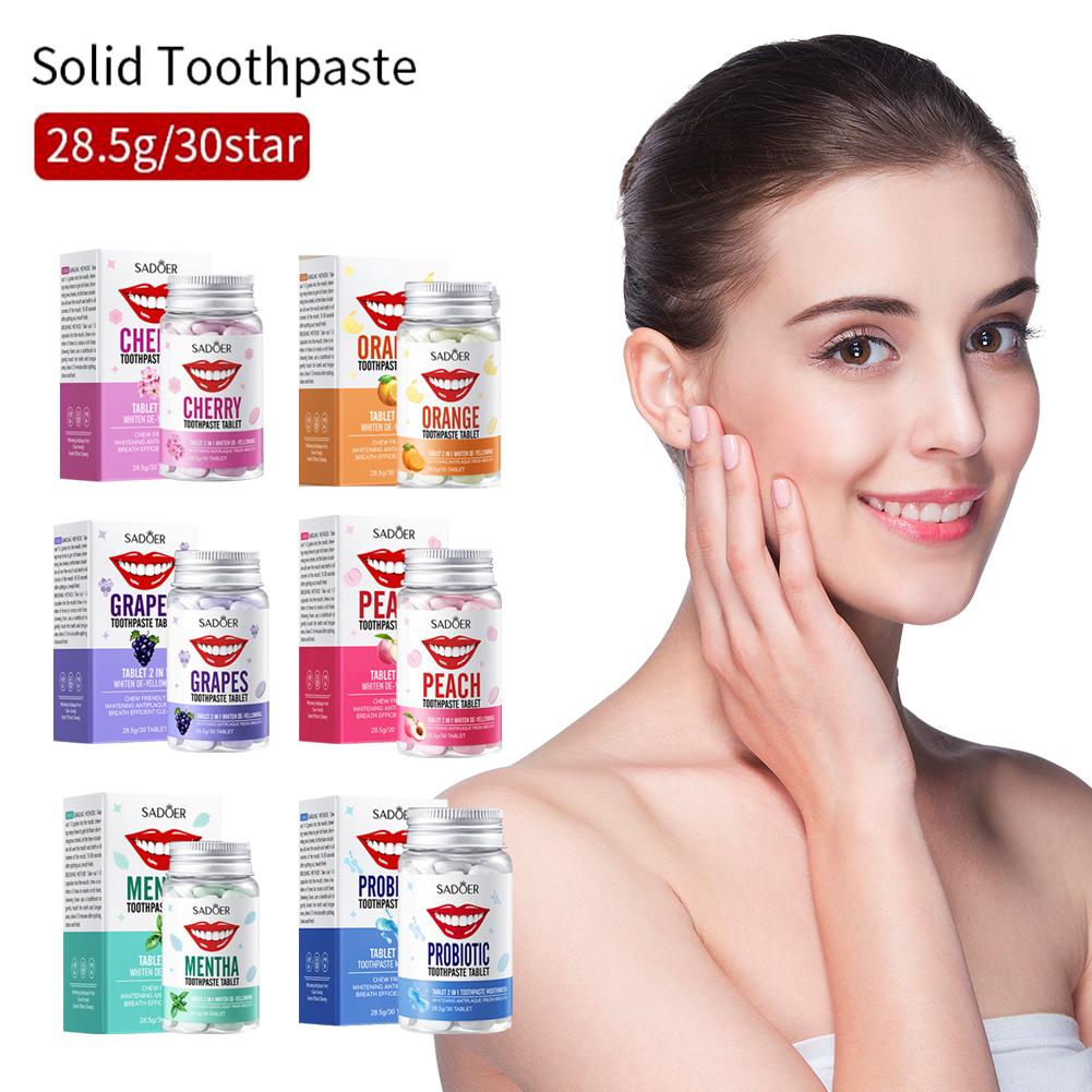 Compresse di dentifricio solid - Whitening Mouthwash recensione e prezzo